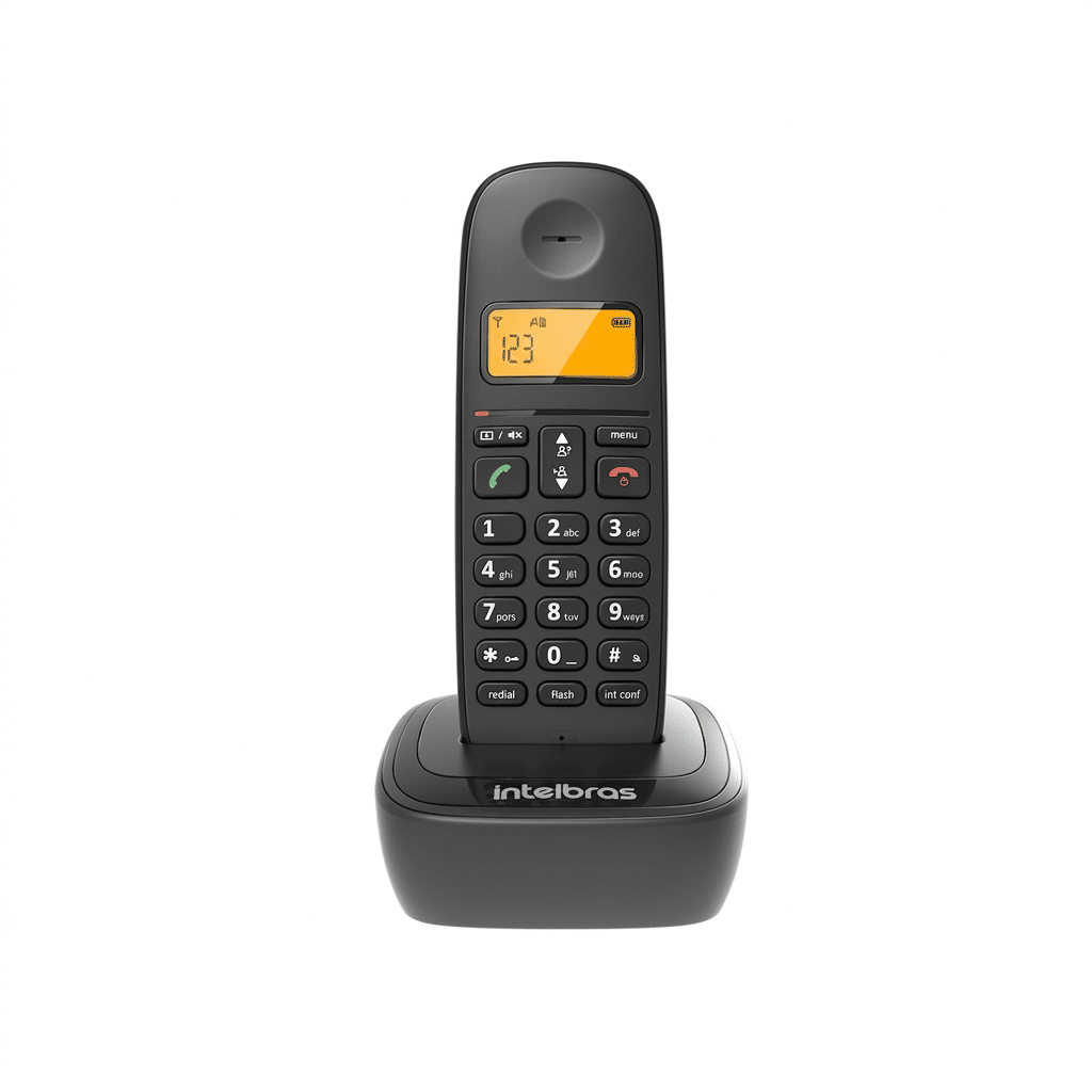 Aparelho Telefone Sem Fio Com Identificador TS 2510 Intelbras Aparelho Telefone Sem Fio Com Identificador TS 2510 Intelbras