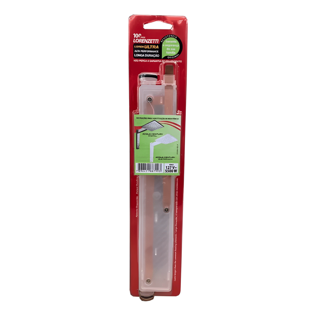 Resistência Chuveiro Acqua Century Lorenzetti 7500W 220V 4065B