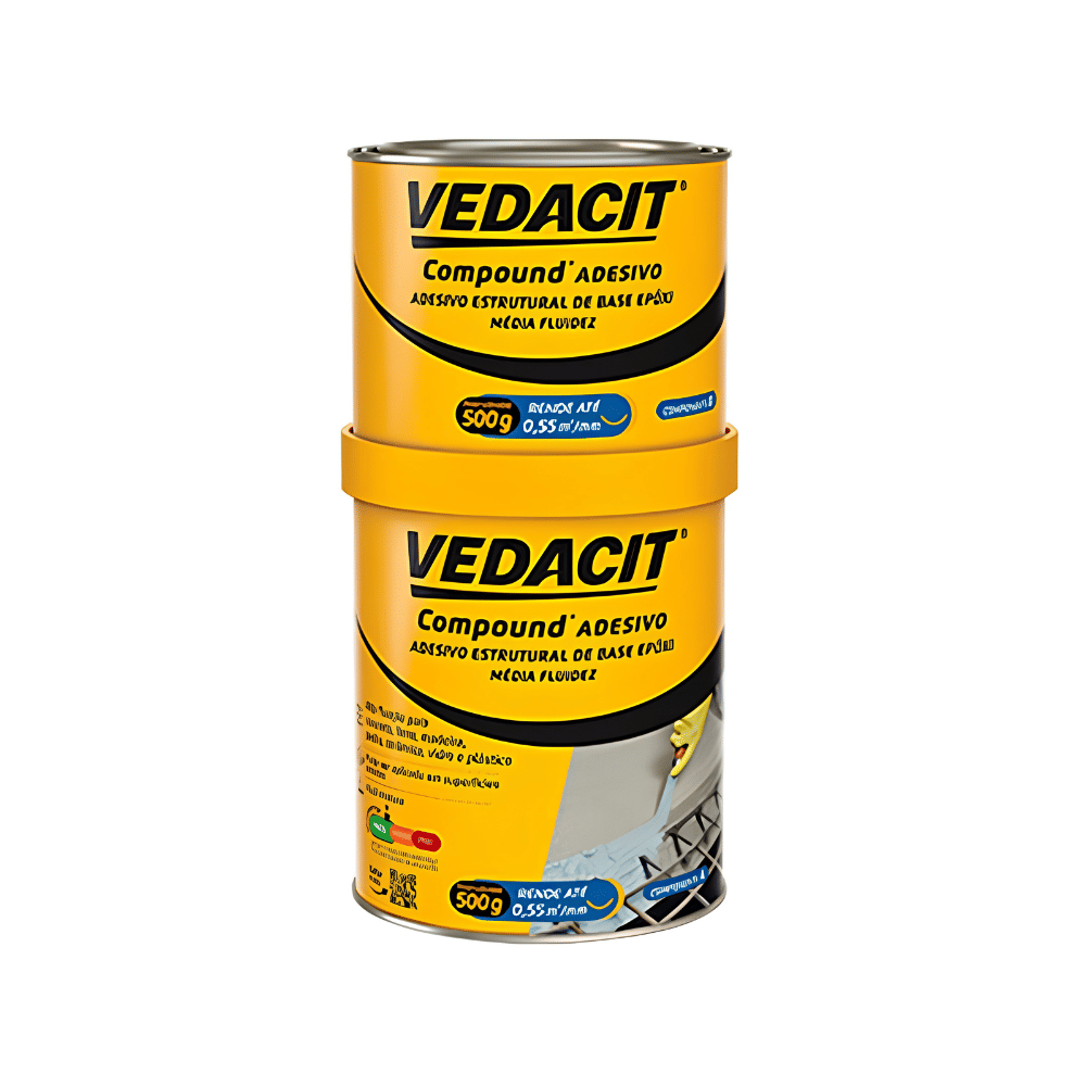 Adesivo Epoxi Bicomponete Compound 1 KG Adesivo Epoxi Bicomponete Compound 1 KG