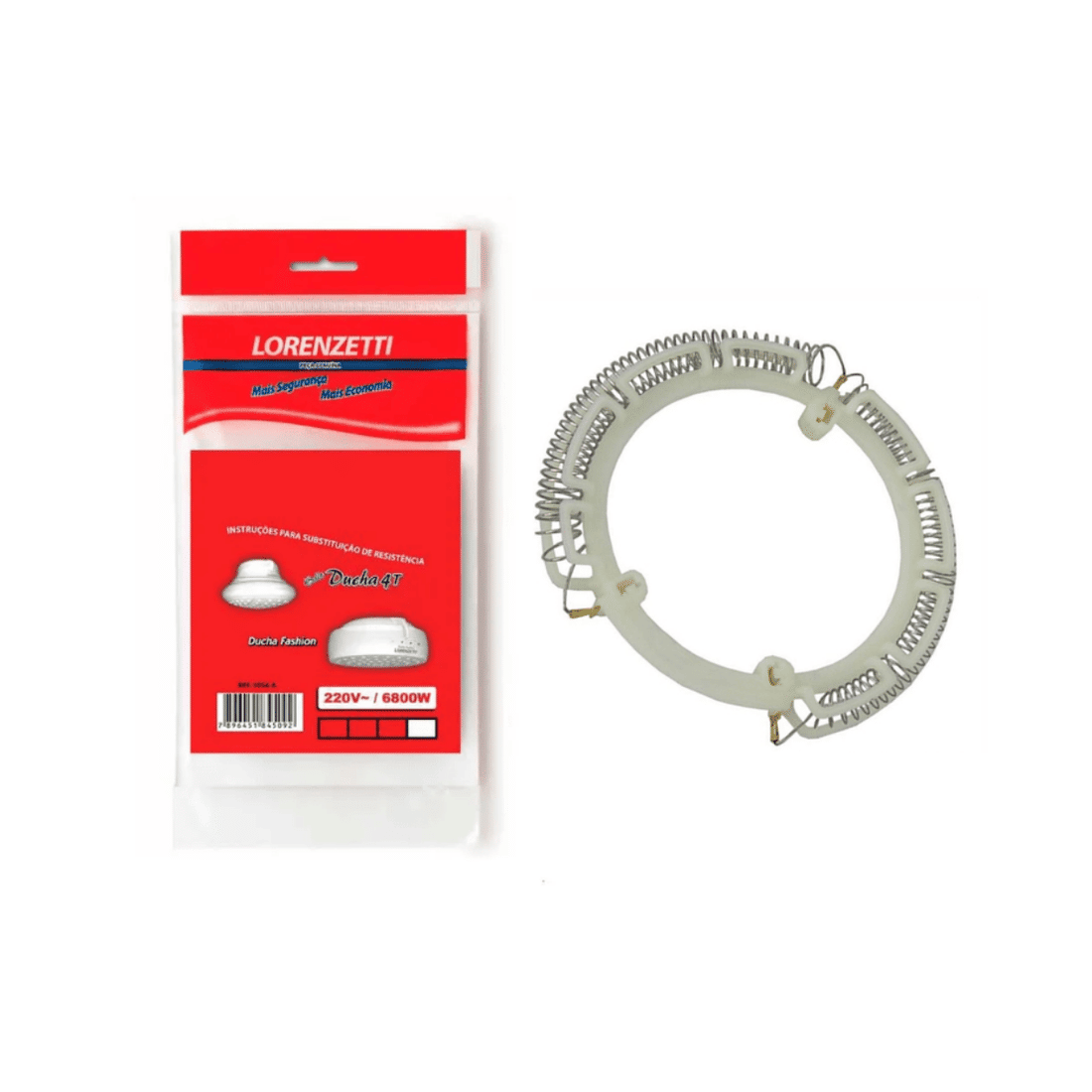 Resistência Para Chuveiros Ducha Fashion/Ducha 4T 6800W 220V Resistência Para Chuveiros Ducha Fashion/Ducha 4T 6800W 220V