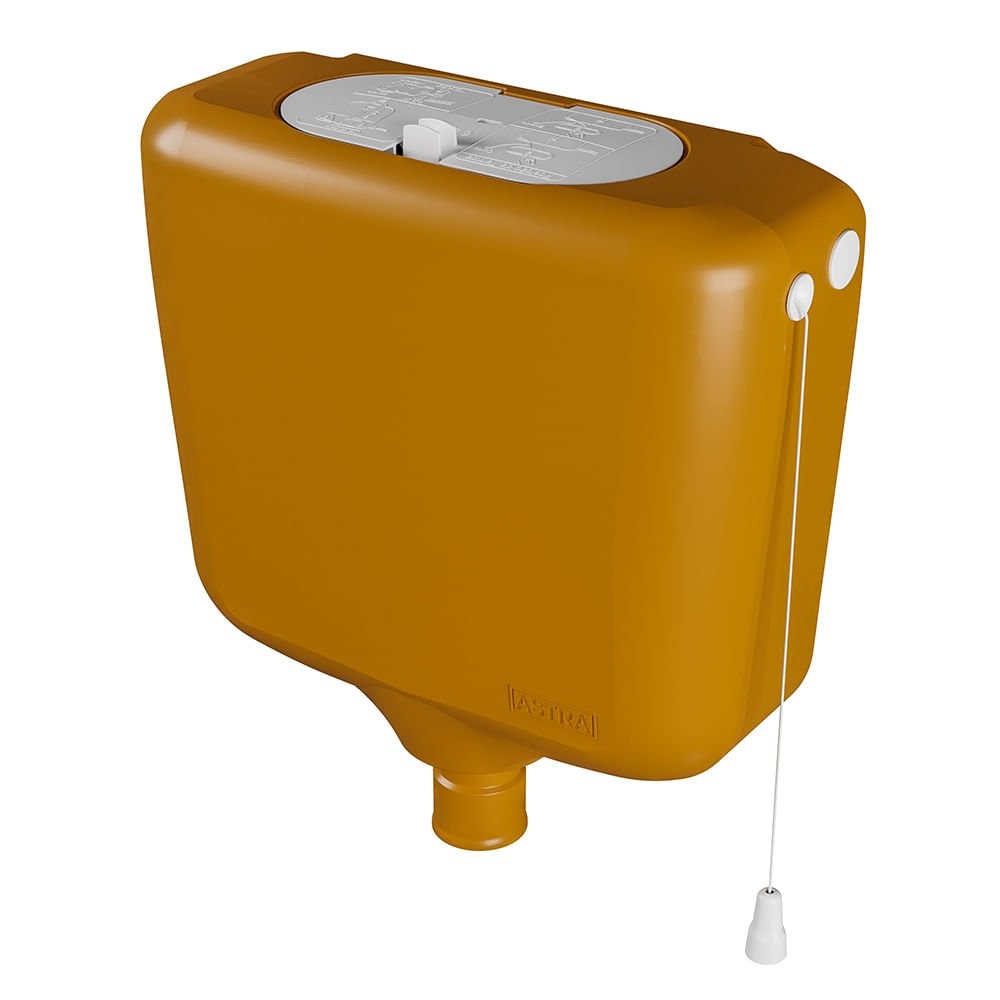 Caixa De Descarga 9 Litros Caramelo Astra Caixa De Descarga 9 Litros Caramelo Astra