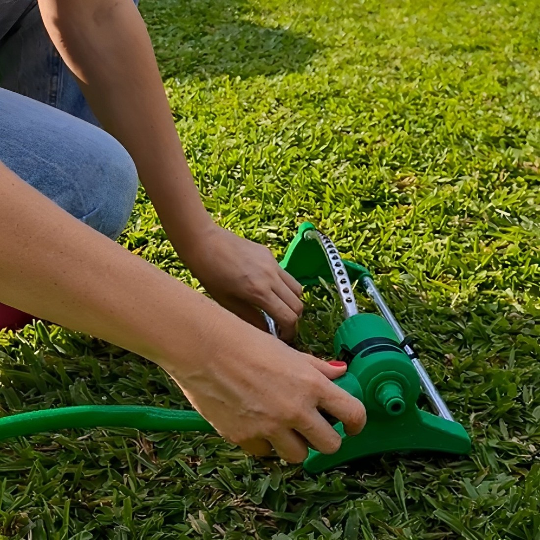 Irrigador Oscilante Com 17 Furos DY-7021X Trapp Irrigador Oscilante Com 17 Furos DY-7021X Trapp