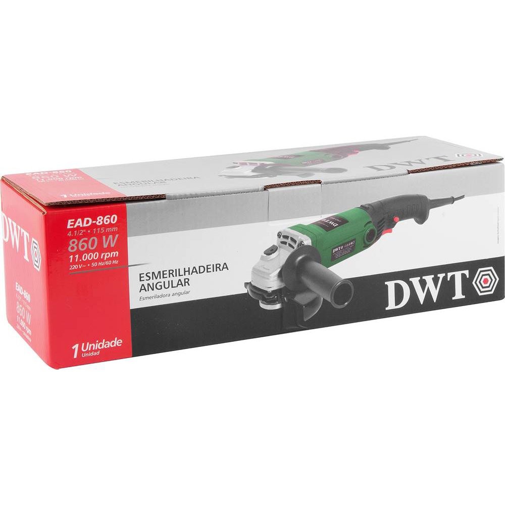 Esmerilhadeira 4.1/2" DWT EAD860N 220V Esmerilhadeira 4.1/2" DWT EAD860N 220V