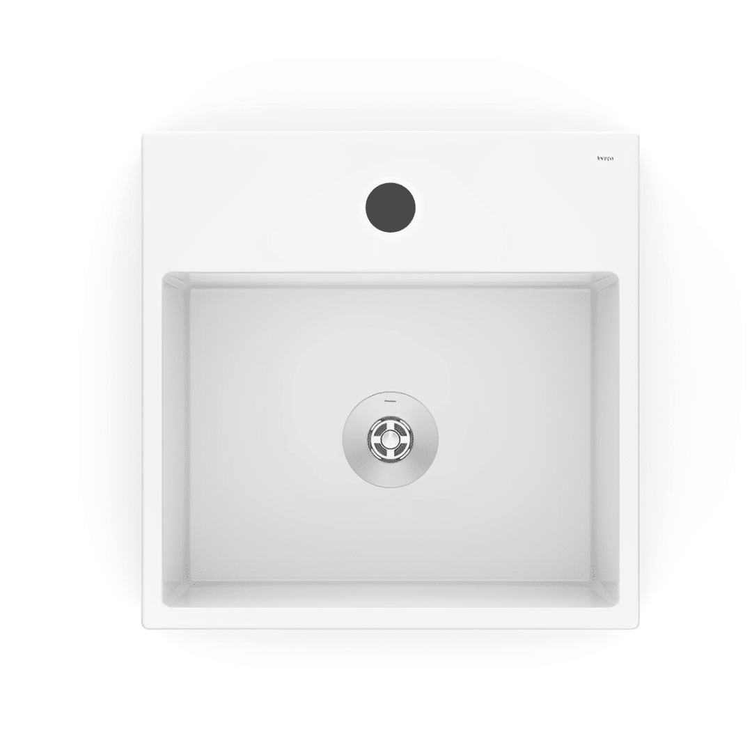 Cuba de Apoio Com Mesa 35x35cm Loft Q6 Branca Incepa Cuba de Apoio Com Mesa 35x35cm Loft Q6 Branca Incepa