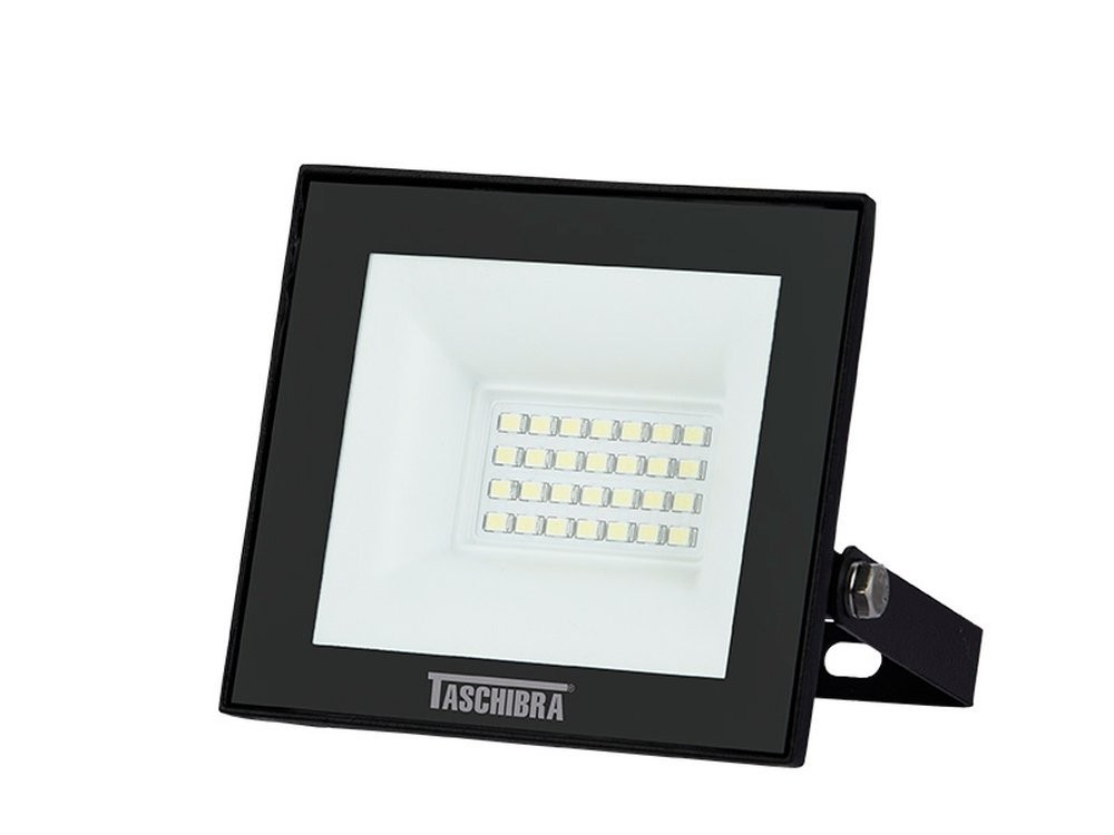 Refletor TR Led 30W 6500K Preto Refletor TR Led 30W 6500K Preto