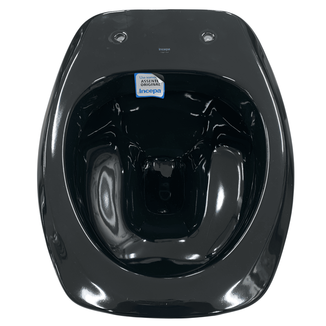 Vaso Sanitário Convencional Thema Preto Incepa Vaso Sanitário Convencional Thema Preto Incepa
