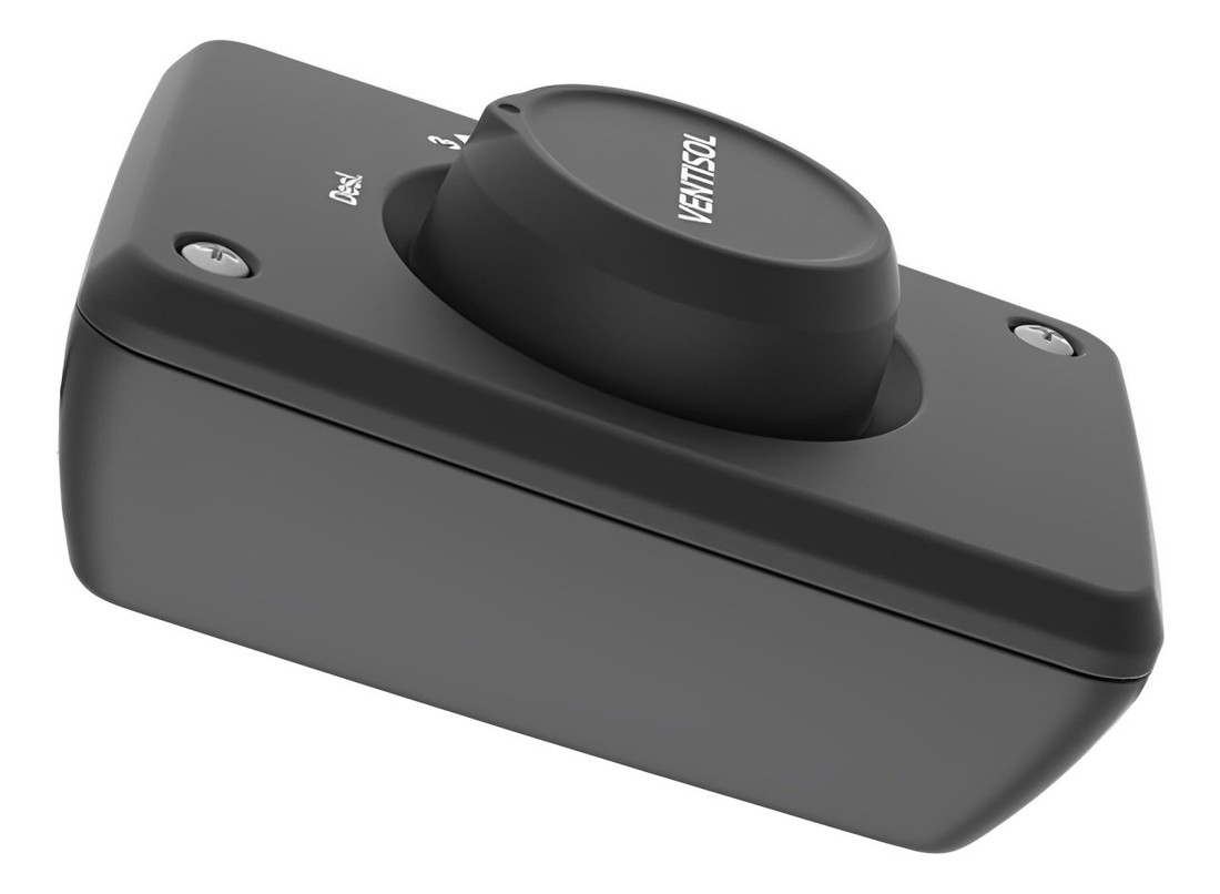 Ventilador de Parede 60CM Preto Premium Ventisol 200W Ventilador de Parede 60CM Preto Premium Ventisol 200W