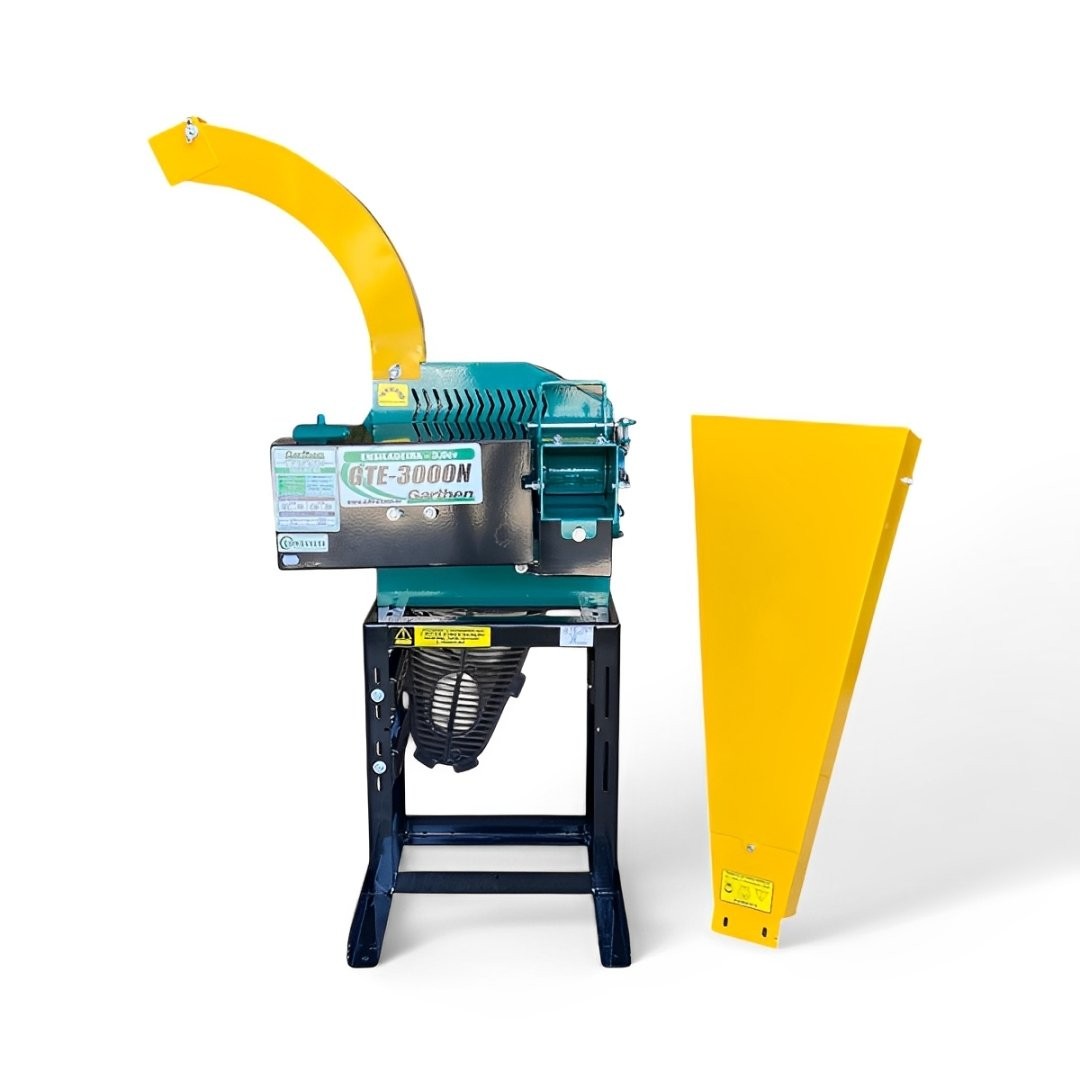 Triturador Ensiladeira GTE-3000MN Motor Monofásico 3CV Bivolt 127V/220V Garthen