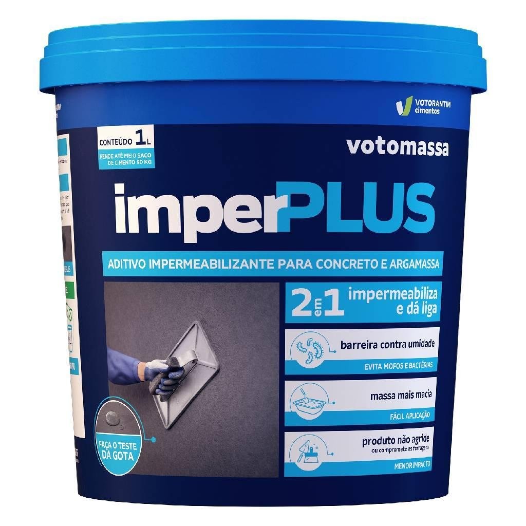 Aditivo Impermeabilizante Imperplus 1 Litros Aditivo Impermeabilizante Imperplus 1 Litros
