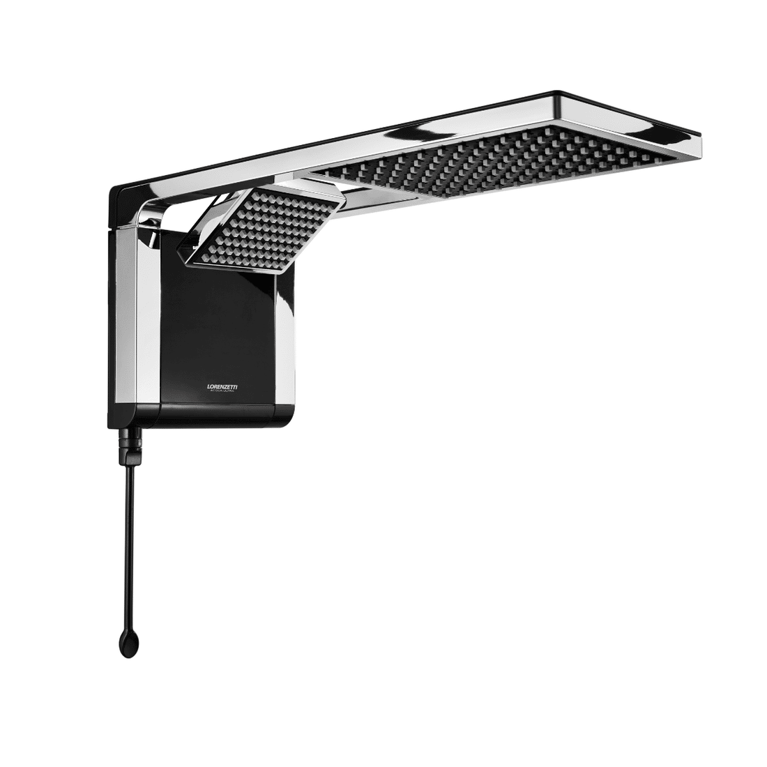 Chuveiro Acqua Duo Preto/Cromado 7800W 220V Lorenzetti