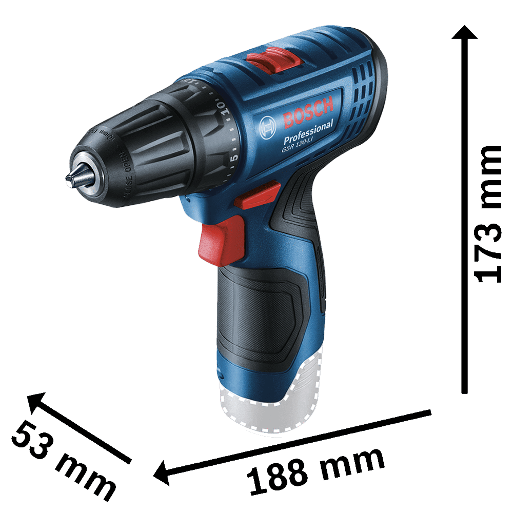 Parafusadeira a Bateria GSR 120-LI Bosch Parafusadeira a Bateria GSR 120-LI Bosch