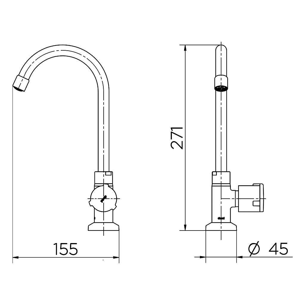 Torneira Para Lavatório De Mesa Bica Alta Riva Docol 00927406 Torneira Para Lavatório De Mesa Bica Alta Riva Docol 00927406