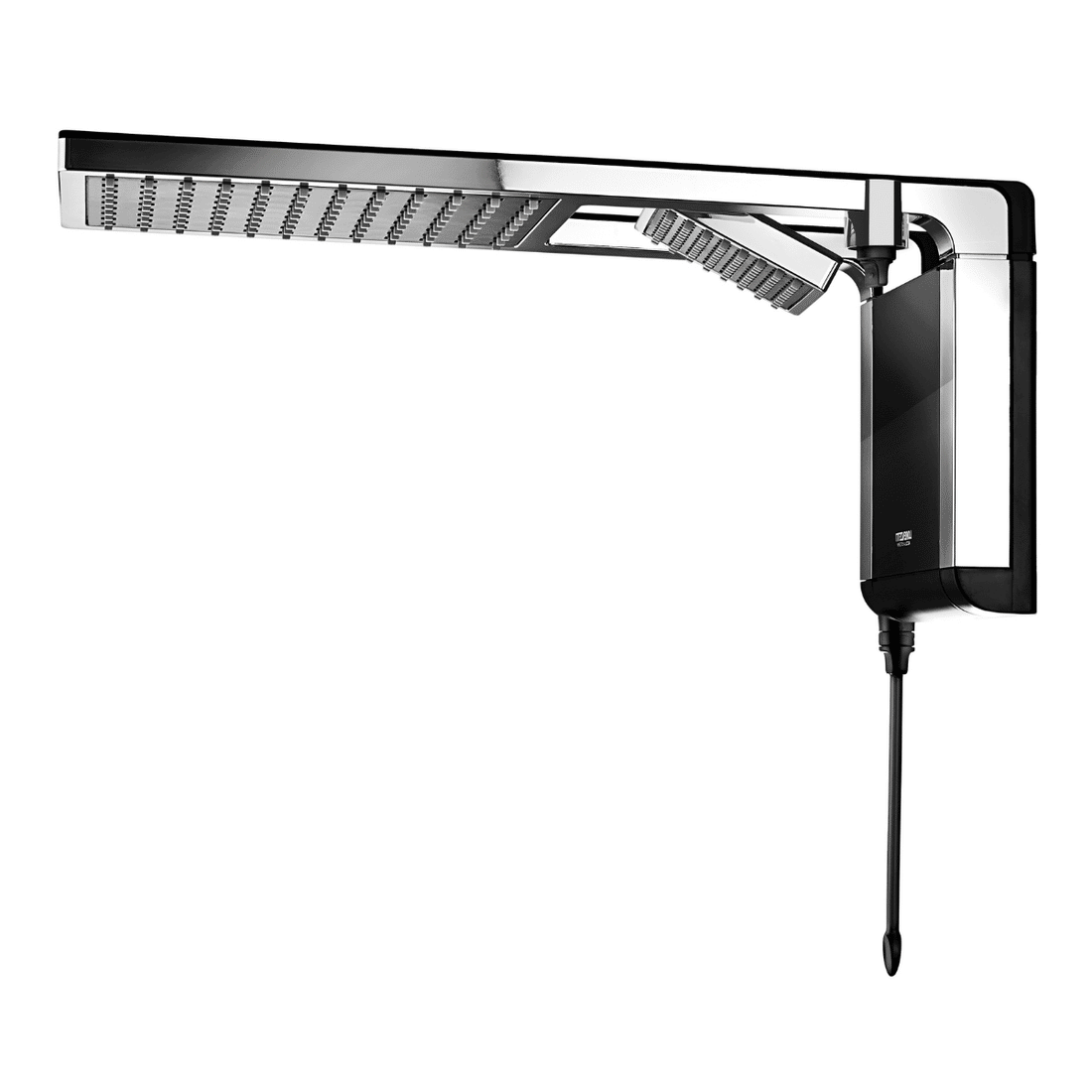 Chuveiro Acqua Duo Preto/Cromado 7800W 220V Lorenzetti