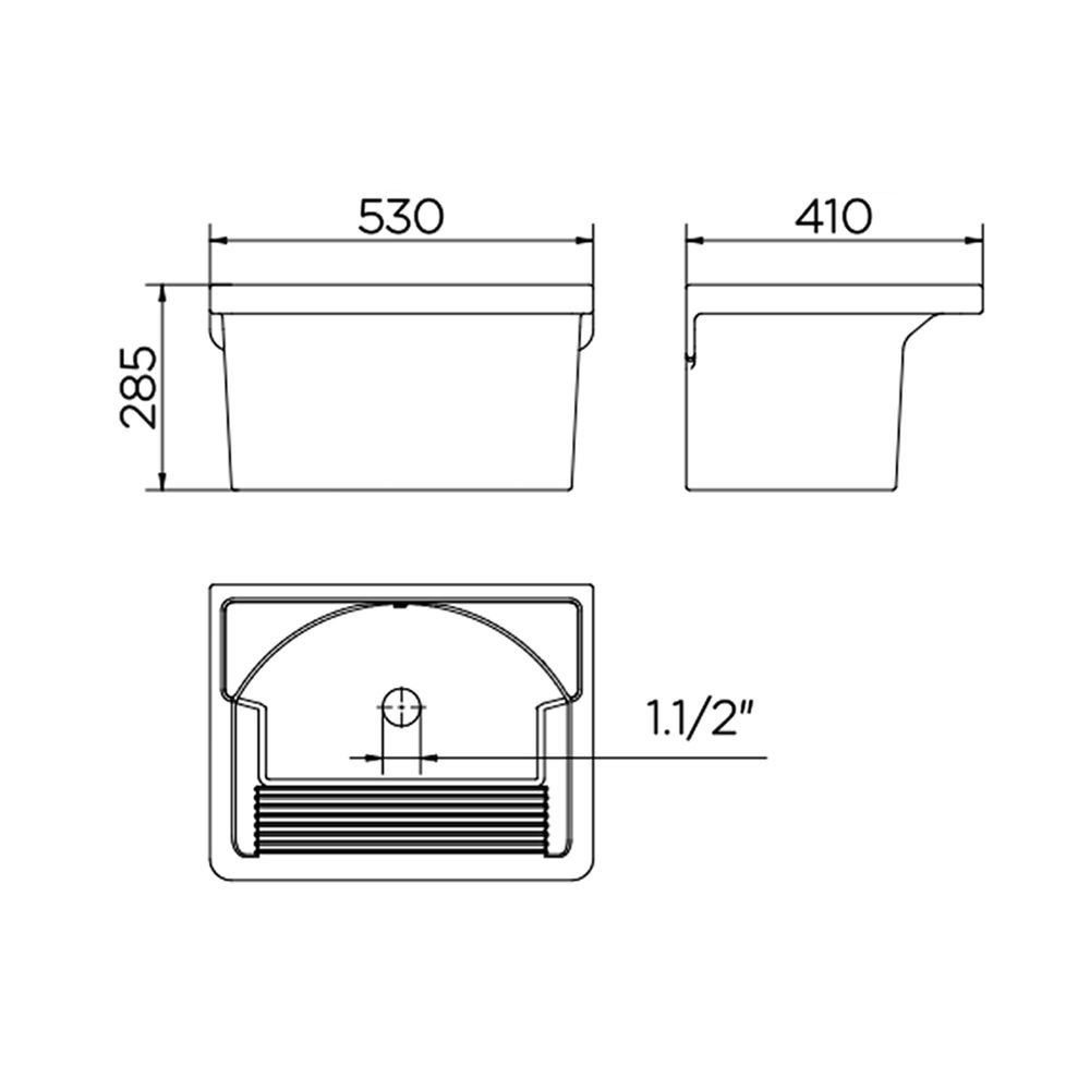 Tanque Suspenso 22 Litros Docol 1911826 Tanque Suspenso 22 Litros Docol 1911826