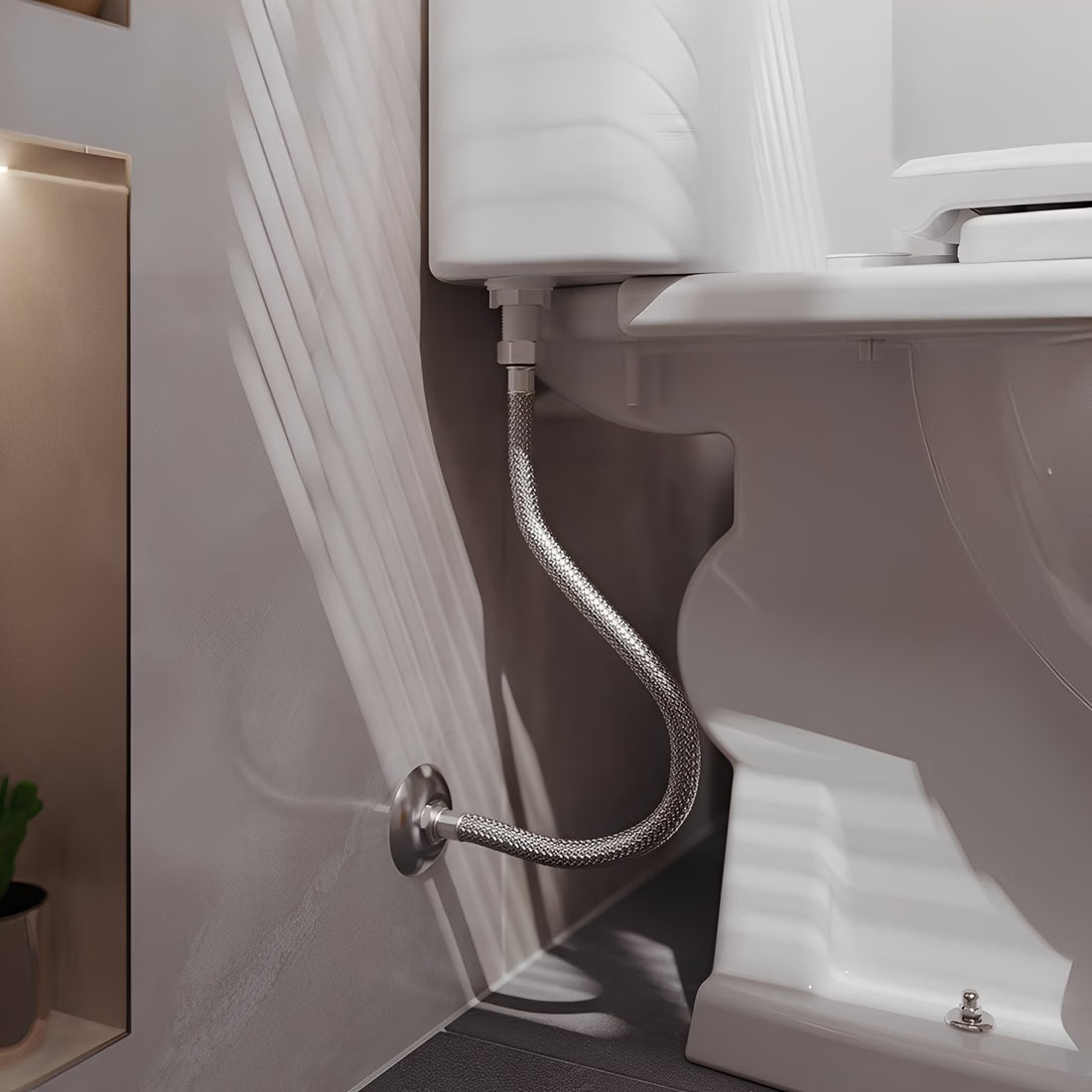 Torneira Loggica Bica Alta Docol Com Válvula de Saída Sifão e Engate Flexível