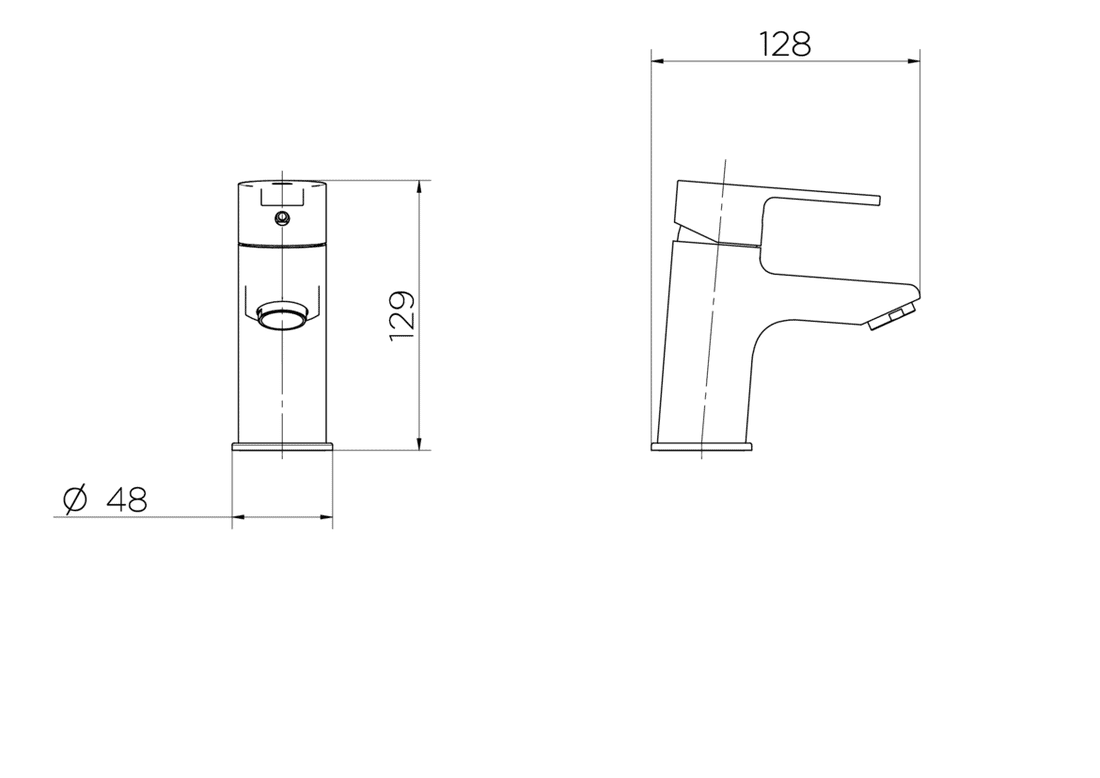 Torneira Monocomando Para Banheiro Gali Docol