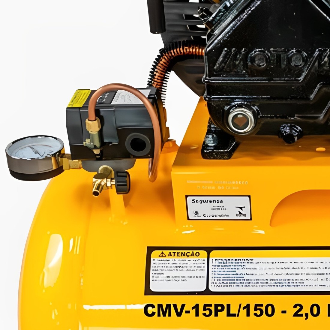 Compressor Air Power 3,0CV CMV-15pl/150 Bivolt 127v/220v Motomil Compressor Air Power 3,0CV CMV-15pl/150 Bivolt 127v/220v Motomil
