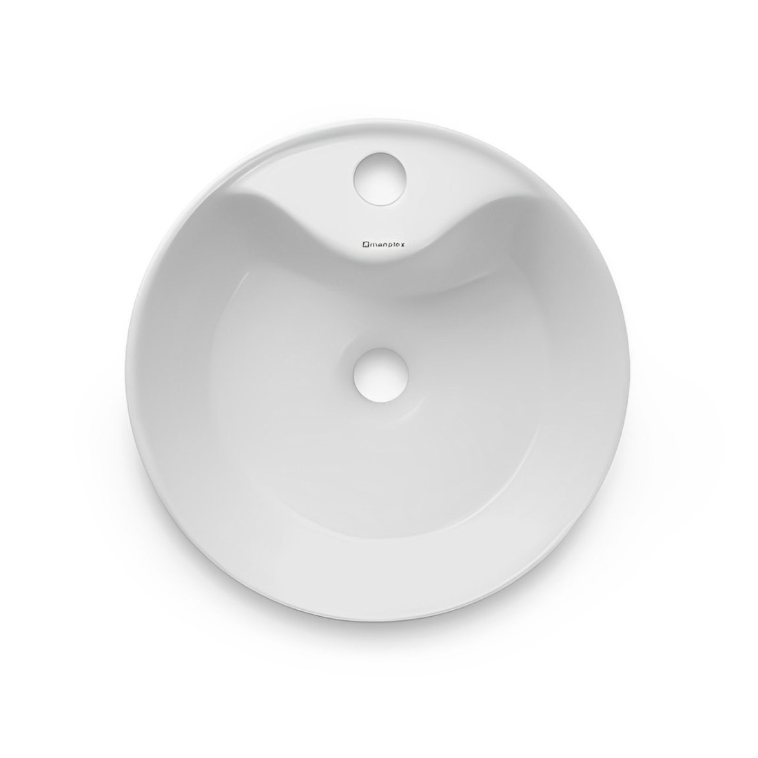 Cuba de Apoio Redonda 36x14cm Branca MP 2008 Manplex Cuba de Apoio Redonda 36x14cm Branca MP 2008 Manplex