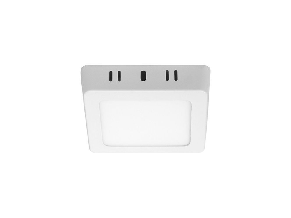 Painel de Led Sobrepor Quadrado 6W 6500K Taschibra Bivolt 110V/220V