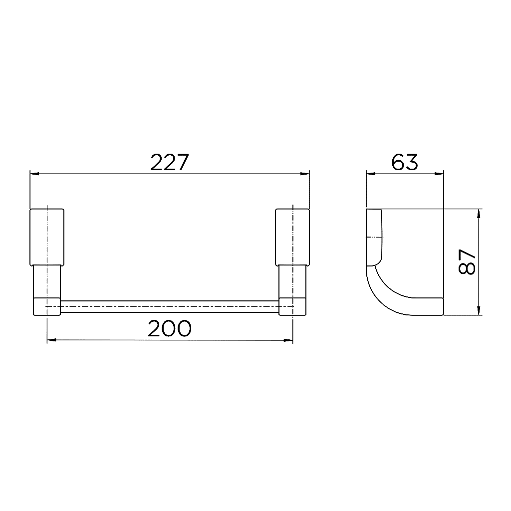 Porta Toalha de Rosto Top Docol 607306