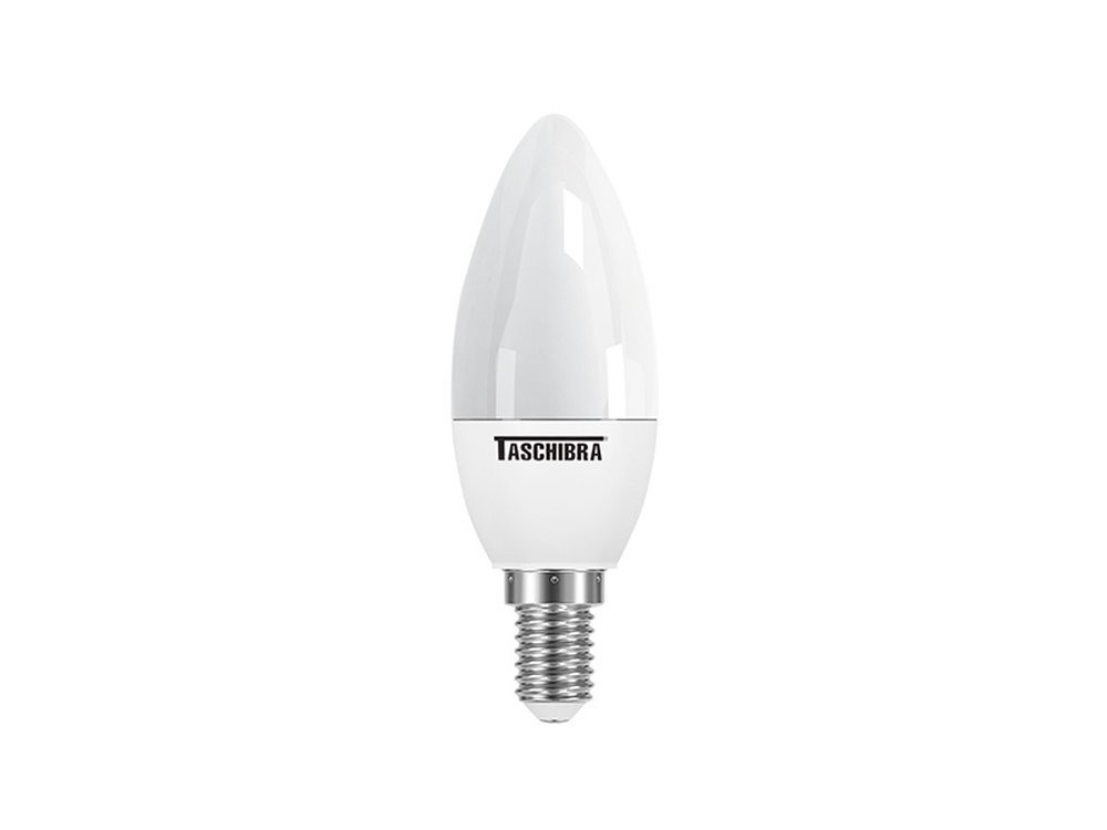 Lâmpada Led Vela Leitosa 3W 6500K E-14/E-27 Taschibra Lâmpada Led Vela Leitosa 3W 6500K E-14/E-27 Taschibra