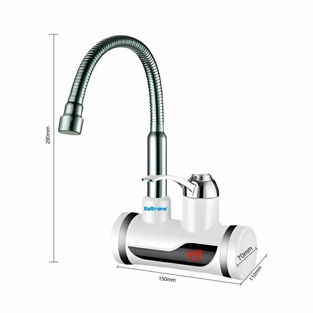 Torneira Elétrica de Parede Facility Blindada 220V 3000W Kaltrane Torneira Elétrica de Parede Facility Blindada 220V 3000W Kaltrane