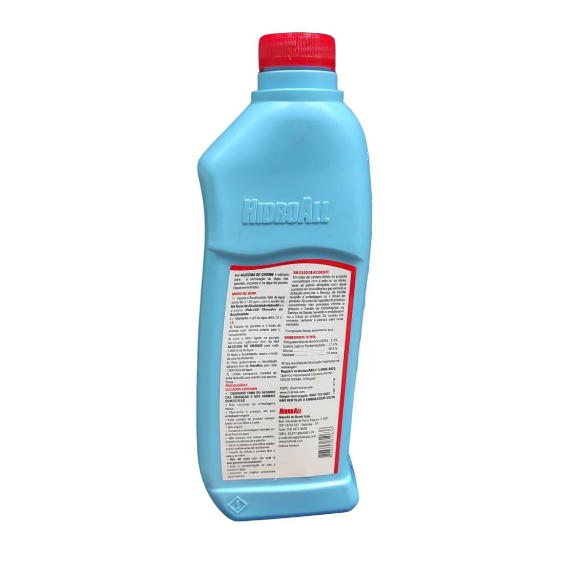 CLORO ALGICIDAS CHOQUE HCL 01LT