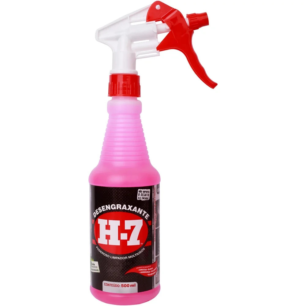 Desengraxante Multiuso Spray H7 500ML Desengraxante Multiuso Spray H7 500ML
