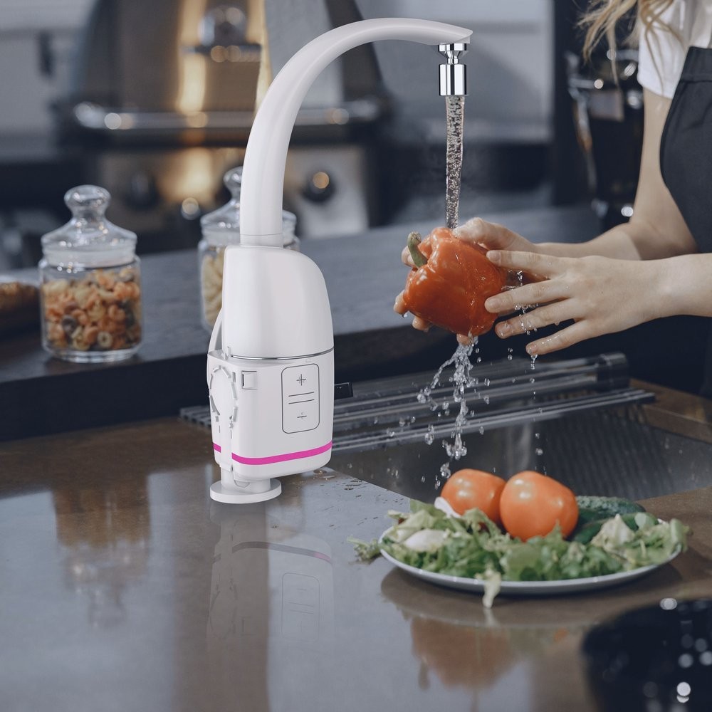 Torneira Elétrica Prima Touch Branca 5500W 220V Zagonel Torneira Elétrica Prima Touch Branca 5500W 220V Zagonel