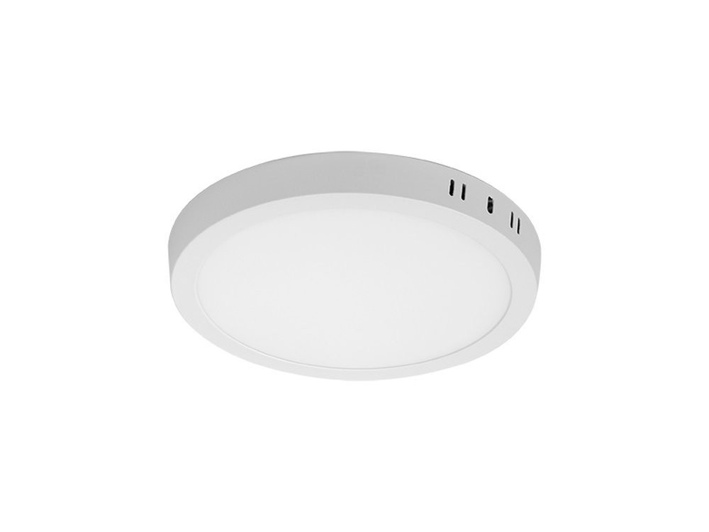 Painel de Led Sobrepor Redondo 18W 6500K Taschibra Bivolt 110V/220V