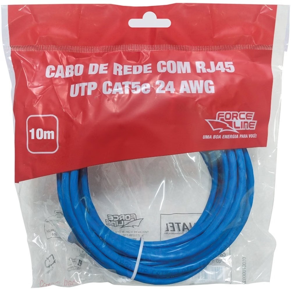 Cabo Para Rede Extensão 10 Metros Cabo Para Rede Extensão 10 Metros