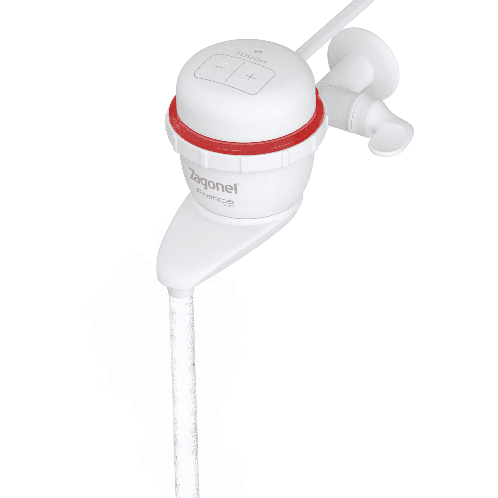 Torneira Eletrônica Prática Touch Branca 5500W 220V