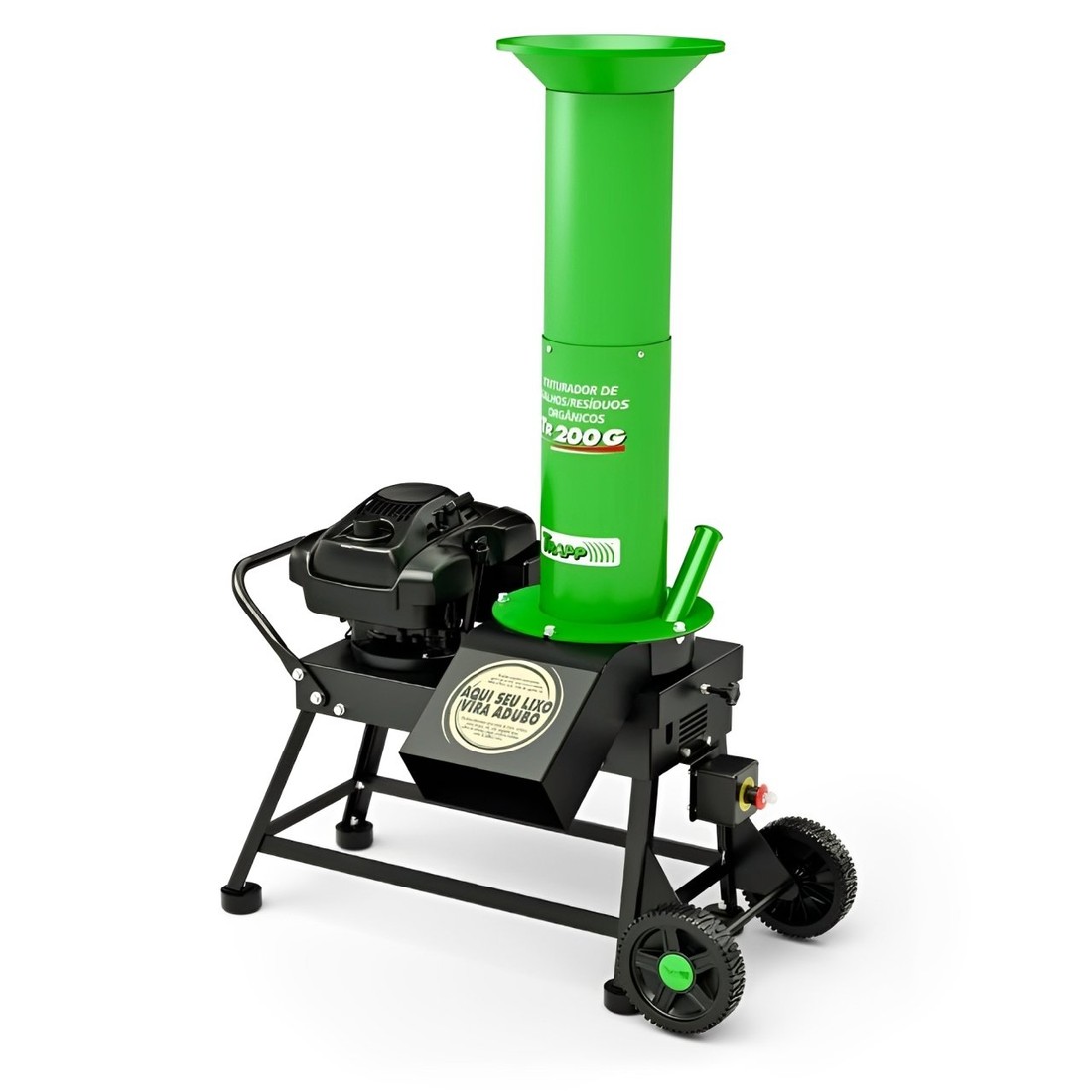 Triturador TR-200G Com Motor 6,5CV a Gasolina Trapp