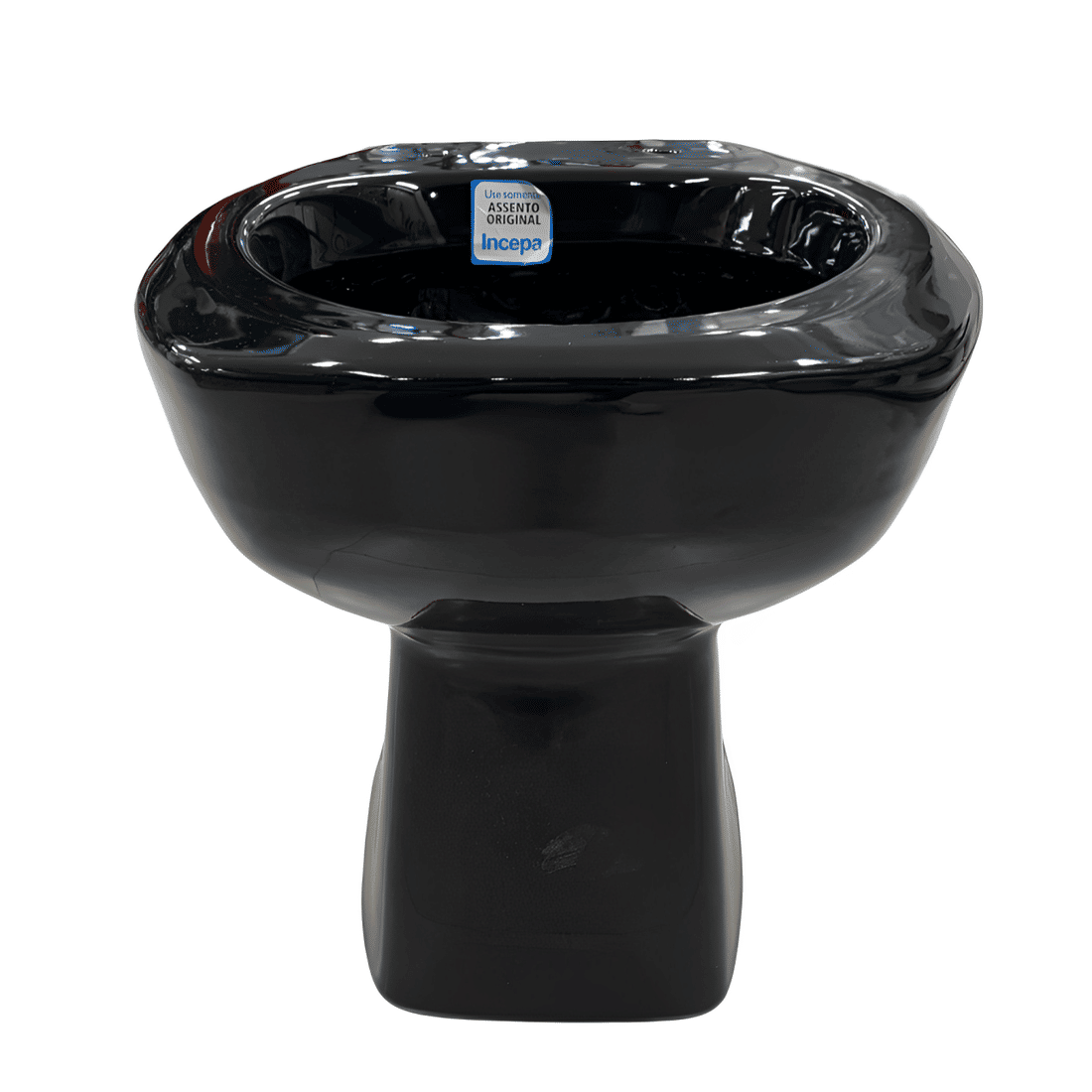 Vaso Sanitário Convencional Thema Preto Incepa Vaso Sanitário Convencional Thema Preto Incepa
