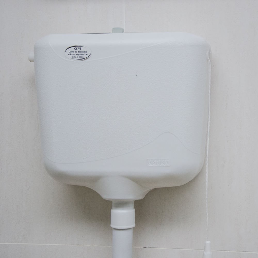 Caixa De Descarga 9 Litros Branca Astra Caixa De Descarga 9 Litros Branca Astra