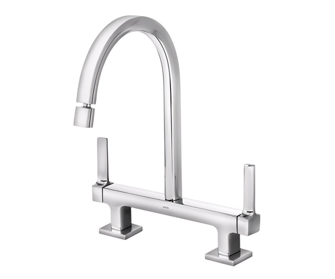 Misturador Para Cozinha De Mesa Bica Alta Docol Quad 07087006