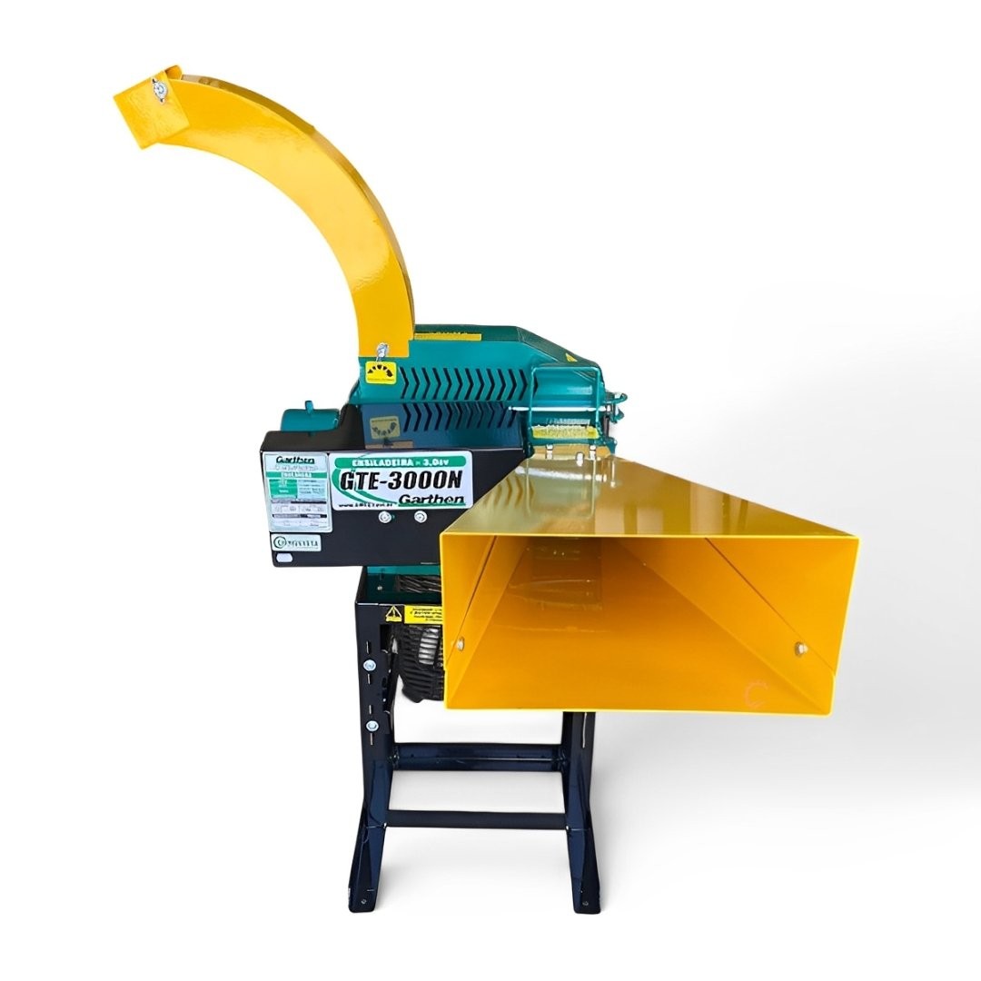 Triturador Ensiladeira GTE-3000MN Motor Monofásico 3CV Bivolt 127V/220V Garthen