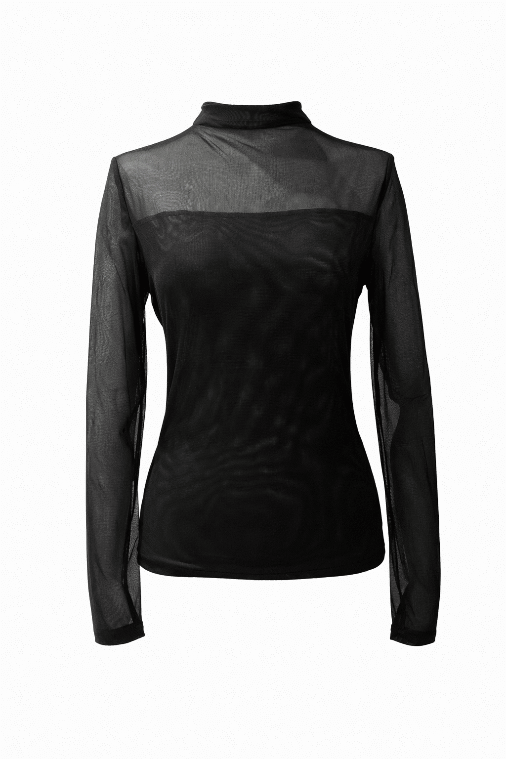 Blusa de tule duplo preta Blusa de tule duplo preta