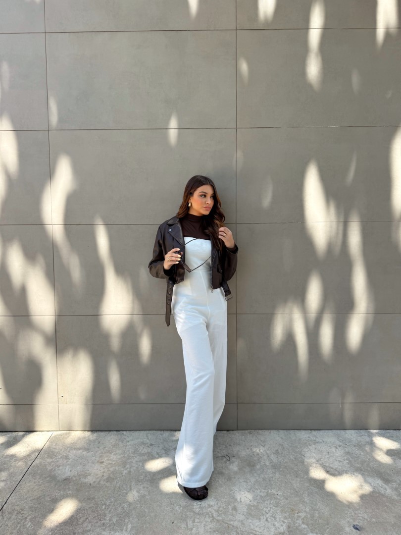 Macacão Off White Macacão Off White