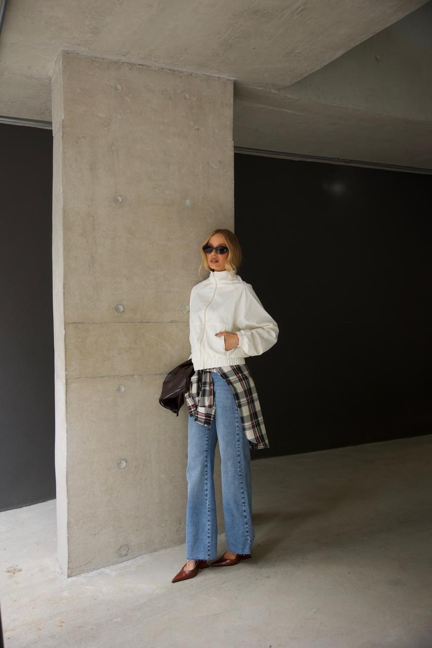 CALÇA JEANS RETA CALÇA JEANS RETA