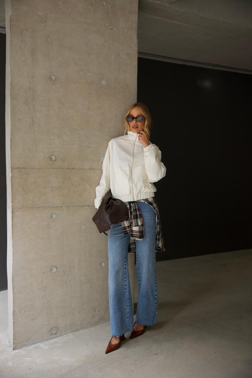 CALÇA JEANS RETA CALÇA JEANS RETA