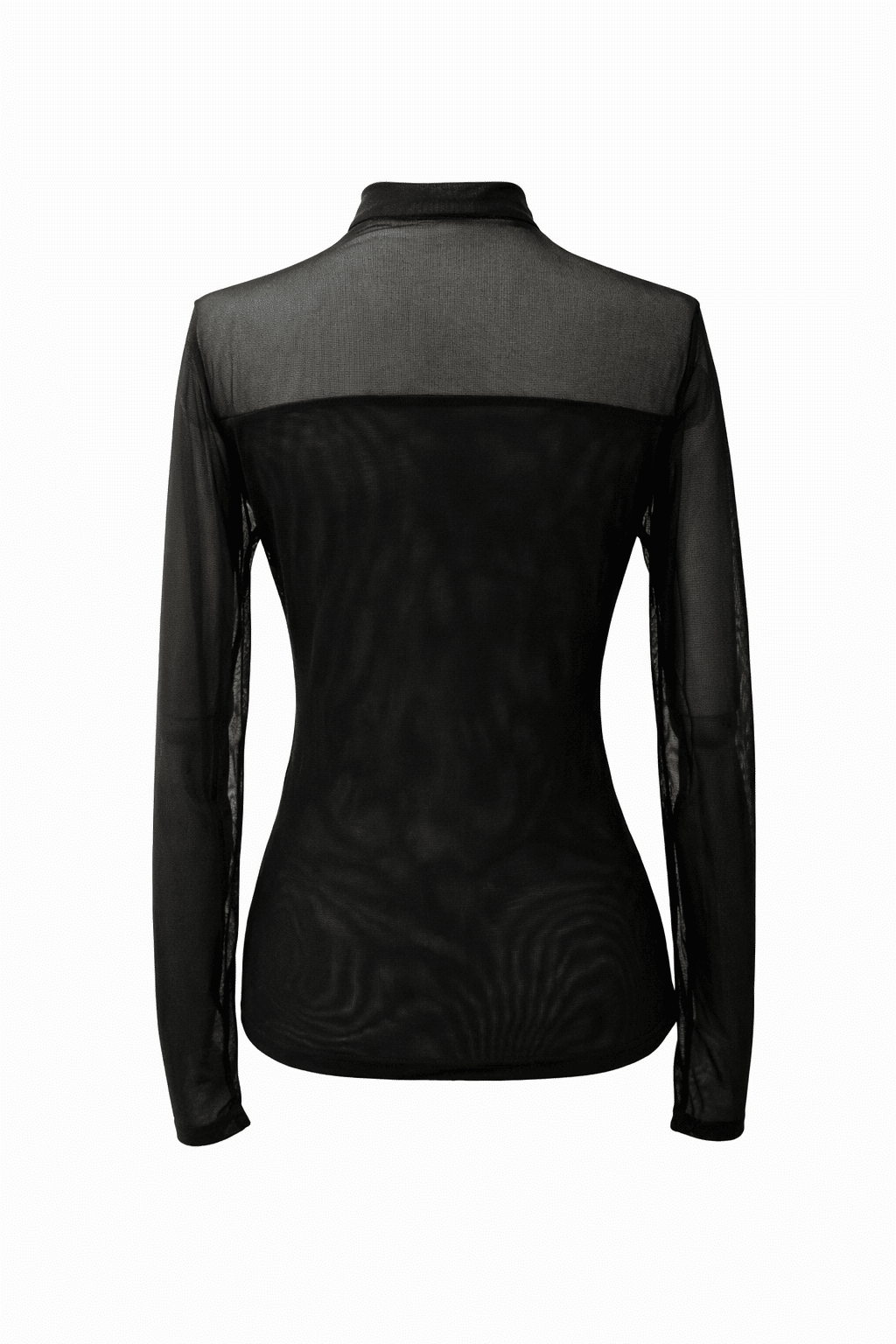 Blusa de tule duplo preta Blusa de tule duplo preta