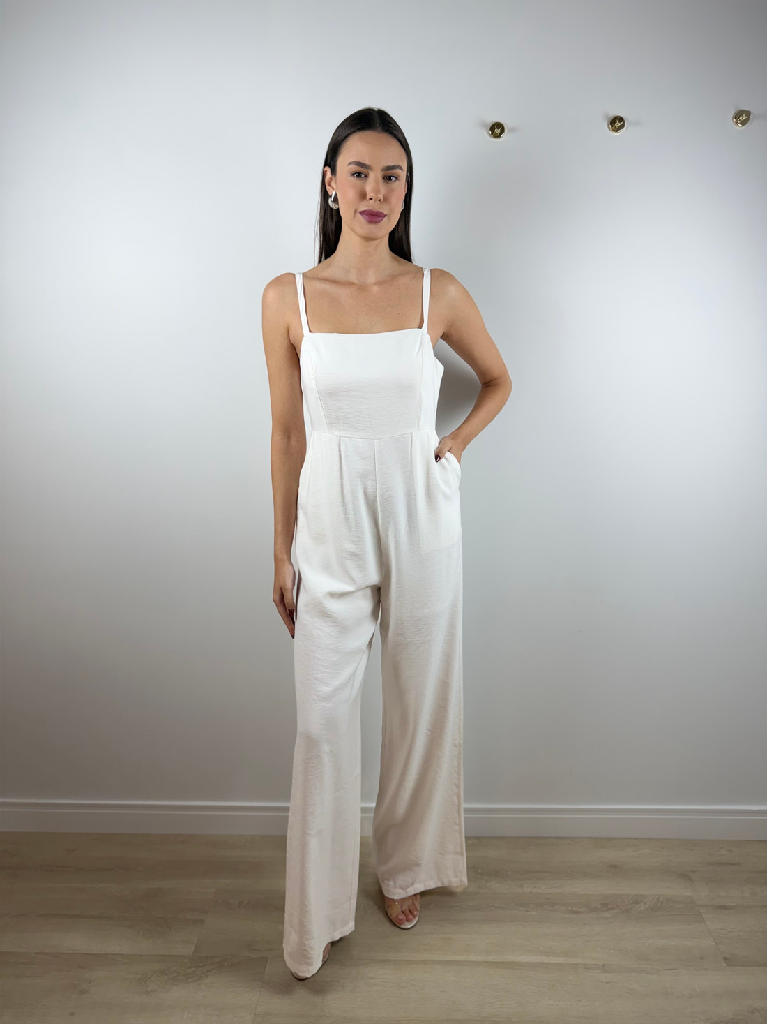 Macacão Off White Macacão Off White