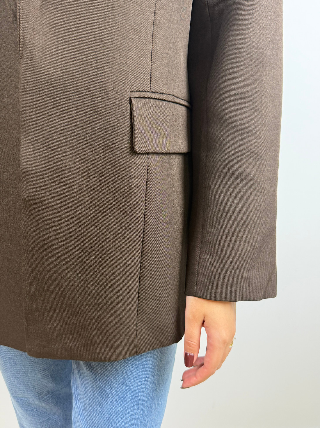 Blazer oversized marrom Blazer oversized marrom