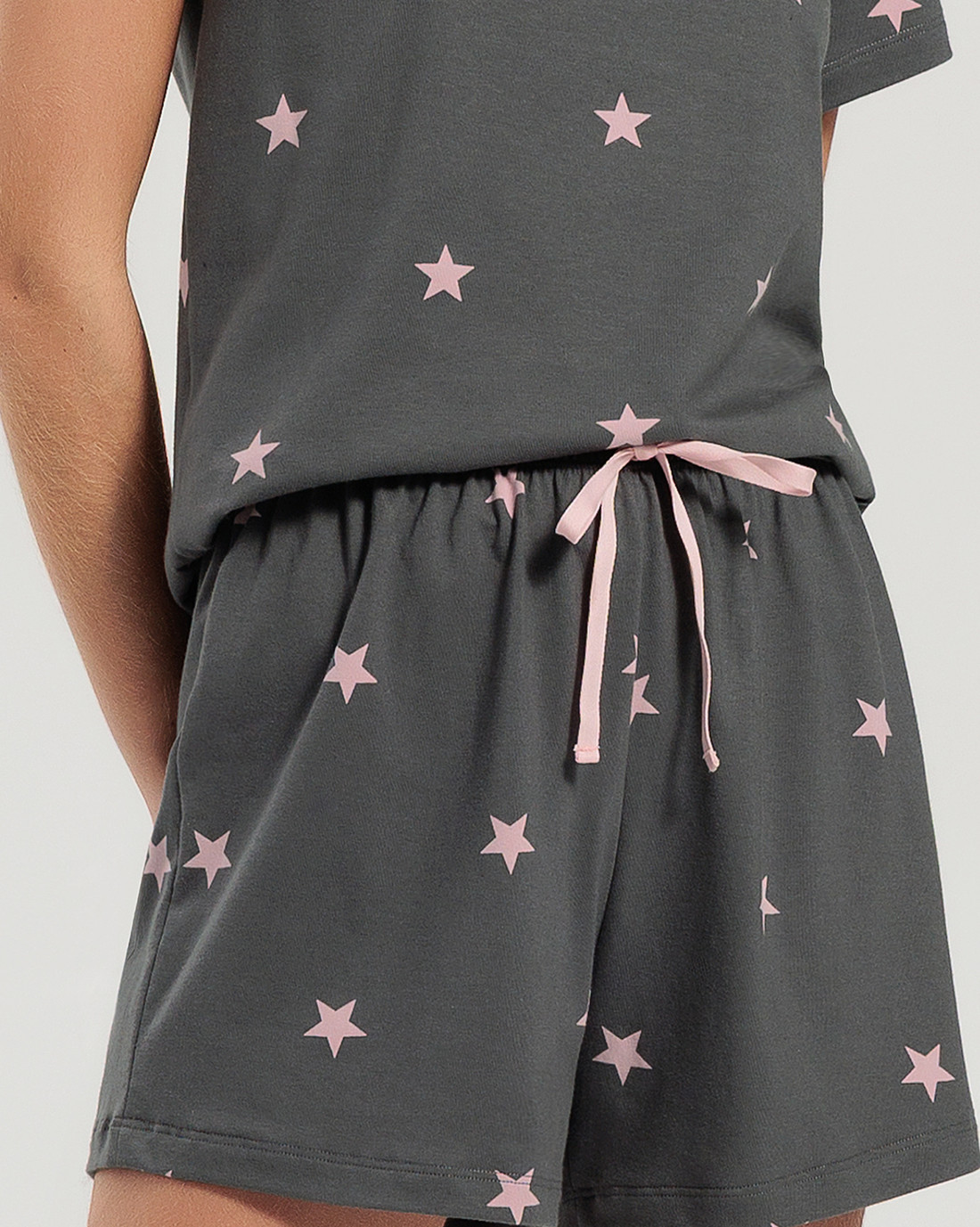 Pijama Feminino Manga Curta Com Shorts Pijama Feminino Manga Curta Com Shorts