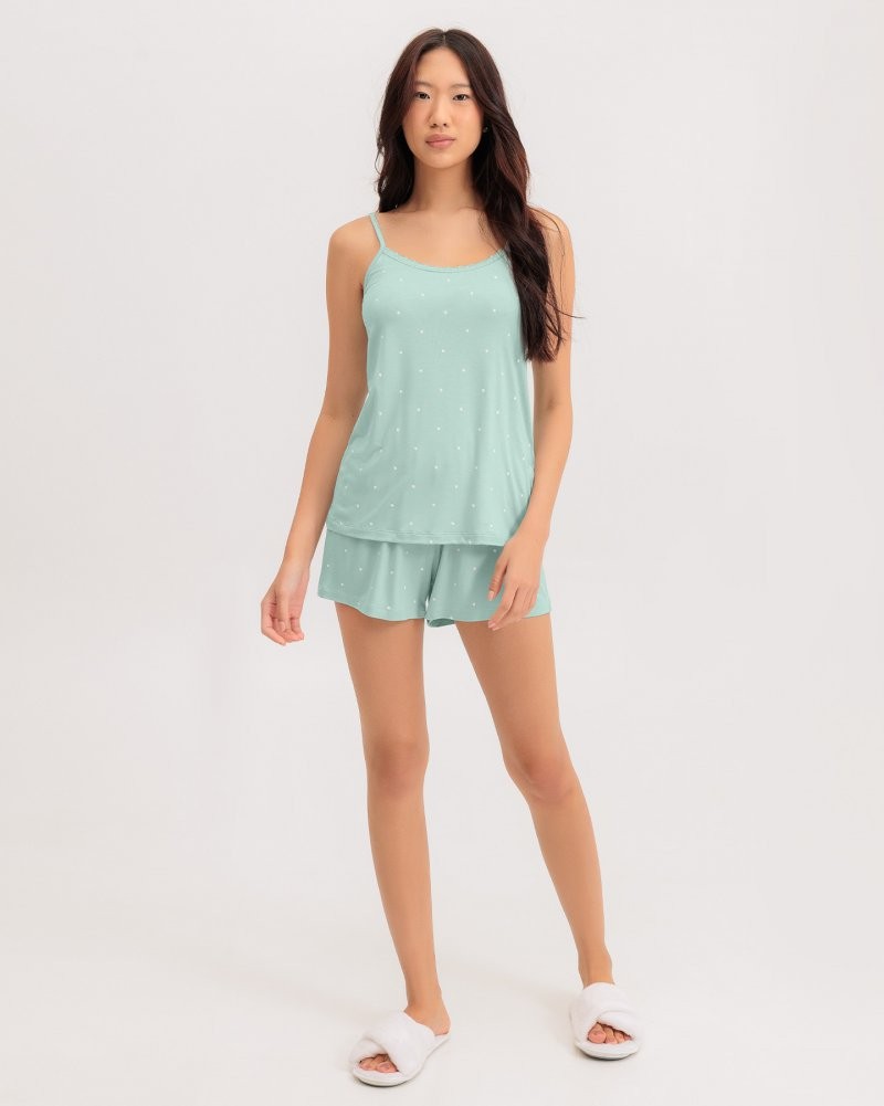 Pijama Feminino Alça Com Shorts