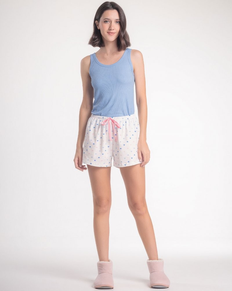 Pijama Feminino Regata com Shorts