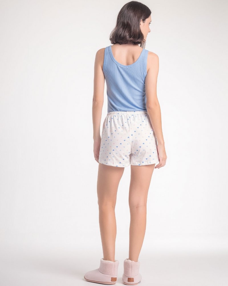 Pijama Feminino Regata com Shorts