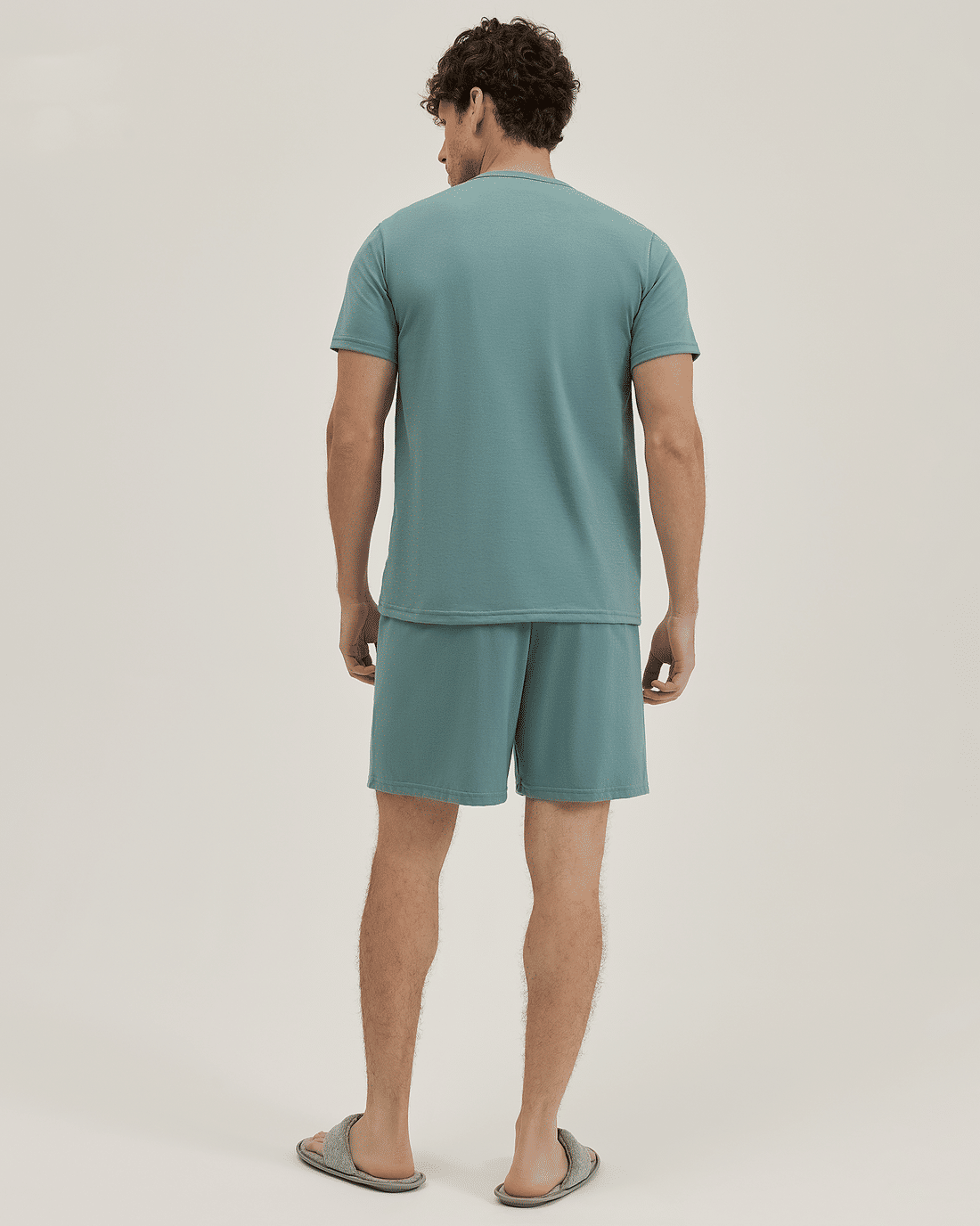 Pijama Masculino Manga Curta Com Bermuda Pijama Masculino Manga Curta Com Bermuda