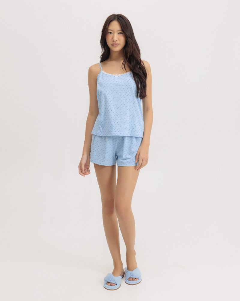 Pijama Feminino Alça Com Shorts